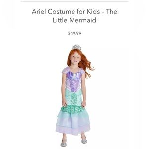 Excellent condition Ariel Costume for Kids – The Little Mermaid size 4